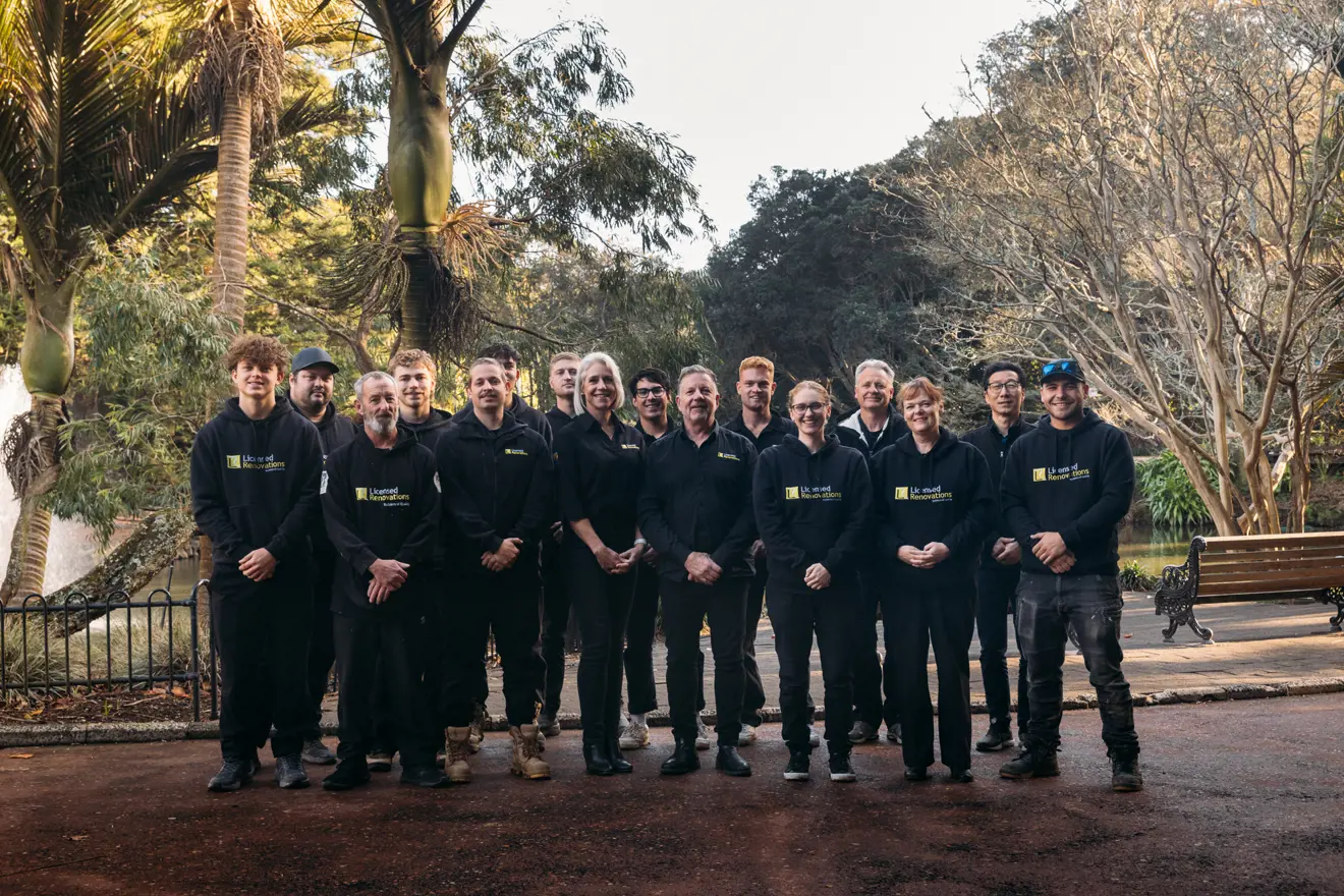 Licensed Renovations team